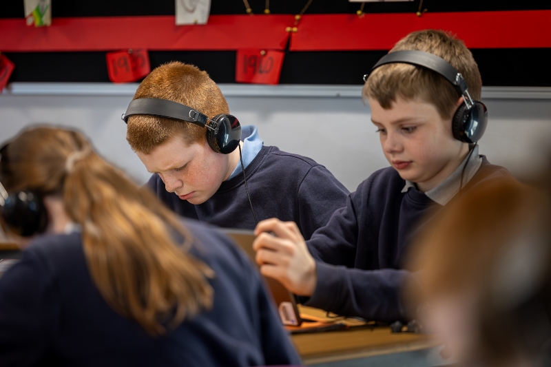 Using iPads to create film soundtrack