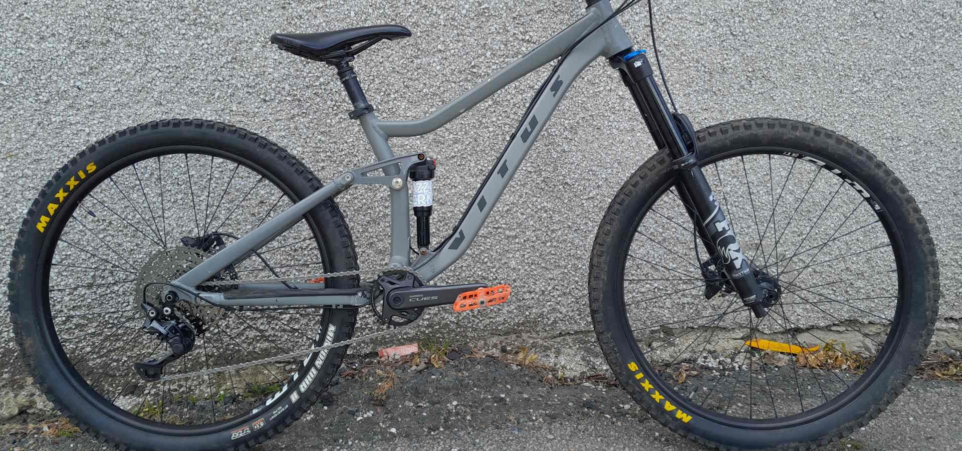 A newly servied bicycle