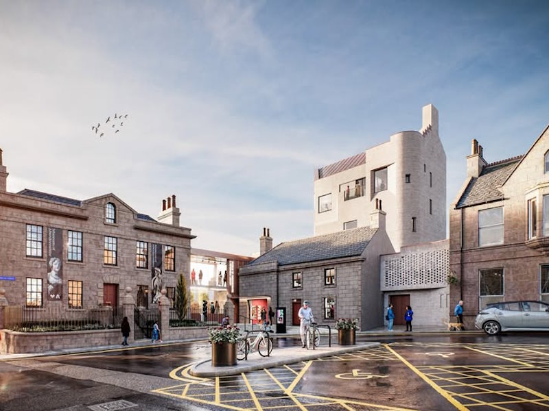 Artist plan of Culture Centre Peterhead